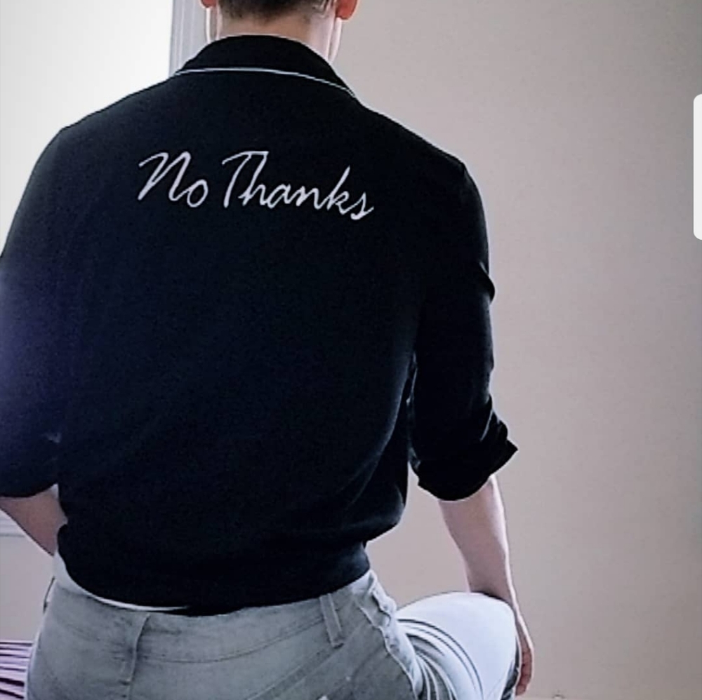 Forever21 No Thanks shirt